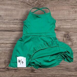 Brand New Green Athletic Dress with attached shorts